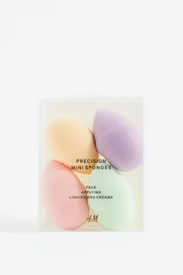 Lot de 4 éponges à maquillage