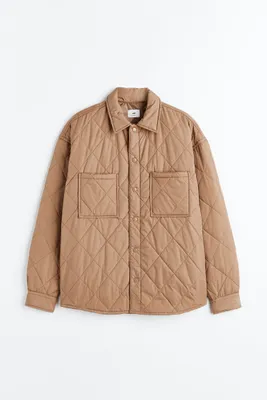 Relaxed Fit Quilted Jacket