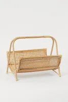 Rattan Magazine Rack