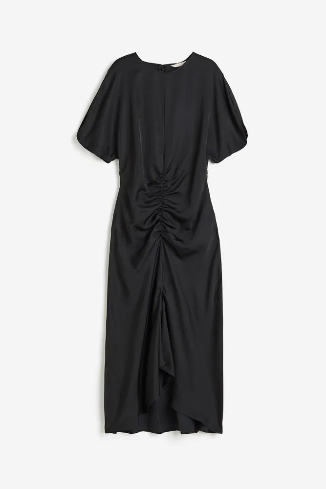 Slit-sleeved Dress