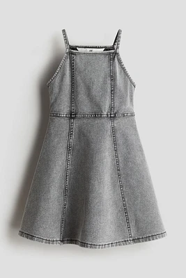 Denim-look Jersey Dress