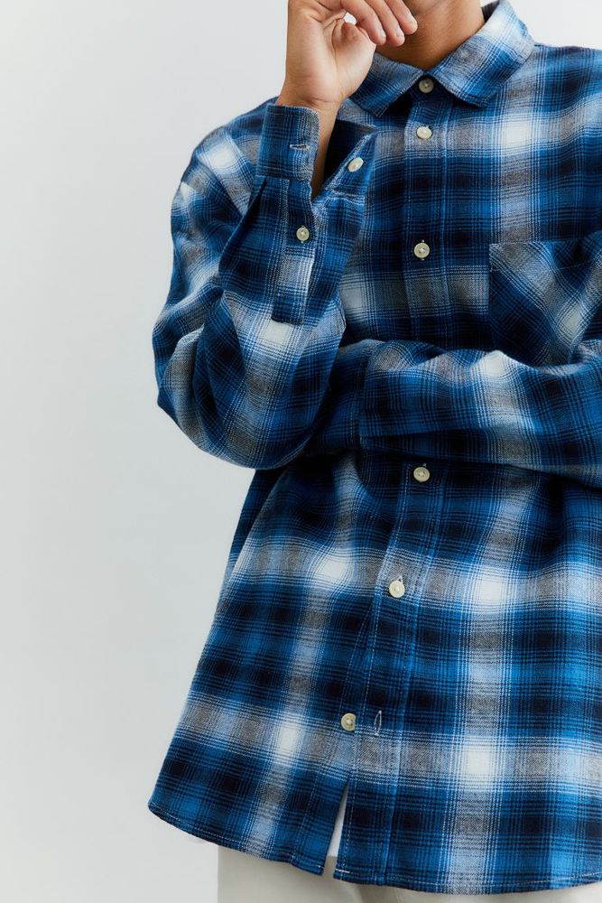 Relaxed Fit Twill Shirt