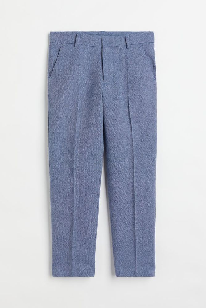 Textured Suit Pants