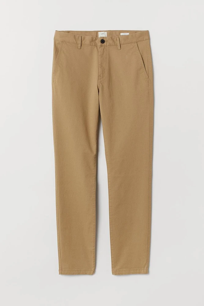 Skinny Fit Cotton Chinos