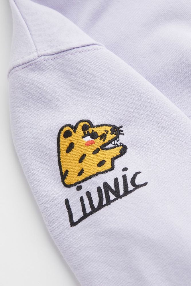 Embroidered-detail Hoodie