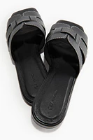 Leather Slides