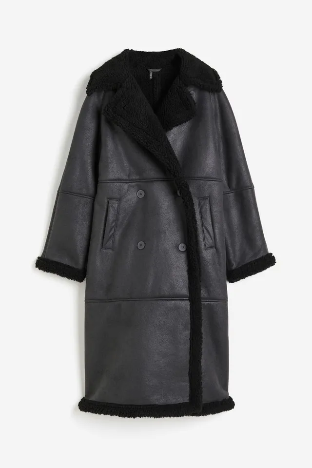 Extra Long Teddy Trench Coat