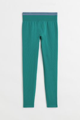 SPANX, Pants & Jumpsuits, Spanx Dark Green High Waist 25 Look At Me Now Seamless  Leggings Medium