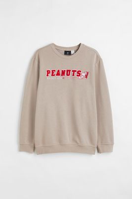 Regular Fit Printed Sweatshirt