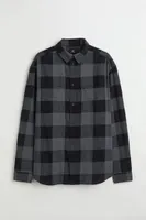 Relaxed Fit Twill Shirt