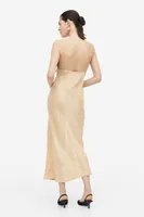 Ruffle-detail Slip Dress