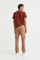 Slim Fit Cotton Twill Pants