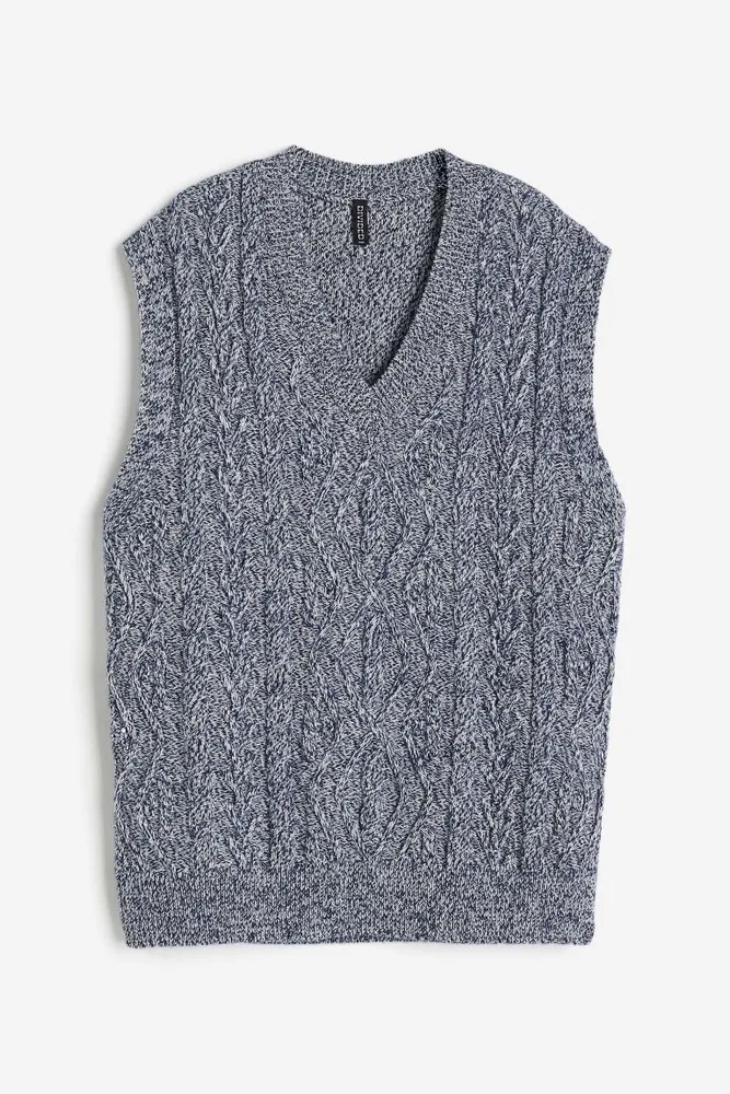 Cable-knit Sweater Vest