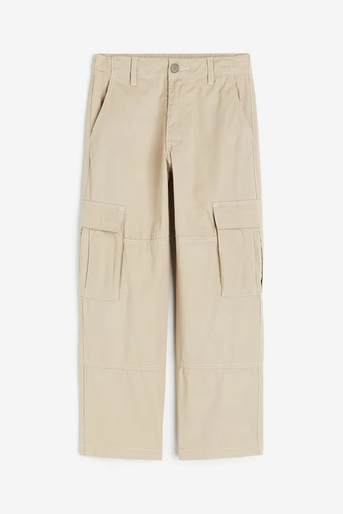 Cotton Cargo Pants