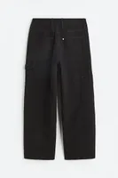 Baggy Fit Twill Pants