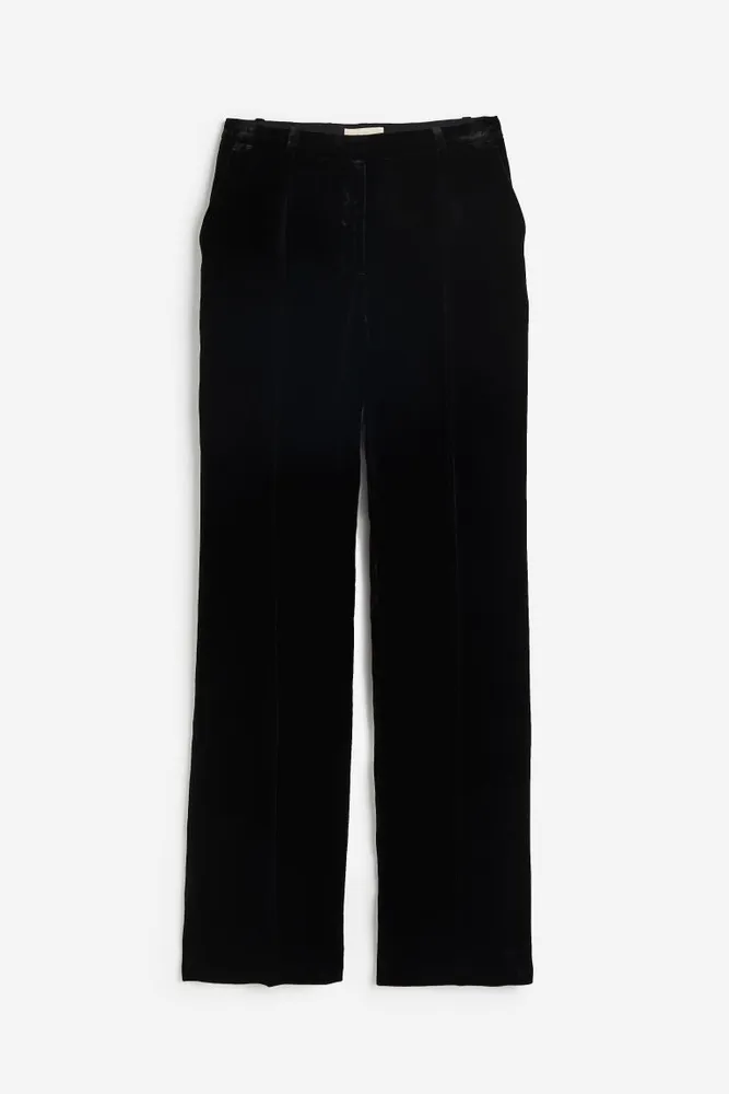 Silk-blend Velvet Pants