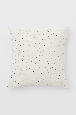 Housse de coussin en coton