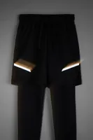 Warm Sports Leggings with Shorts
