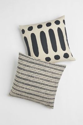 2-pack Patterned Cushion Covers