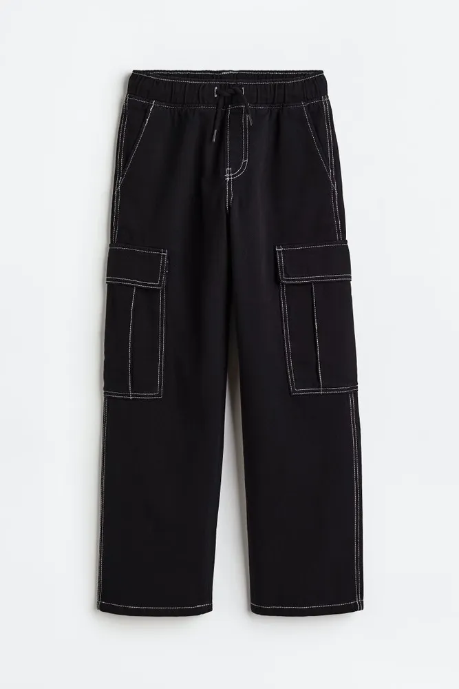 H&M Loose Fit Cargo Joggers