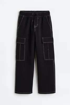 Loose Fit Cargo Joggers
