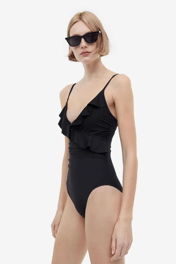 H&M Flounced Shaping Swimsuit