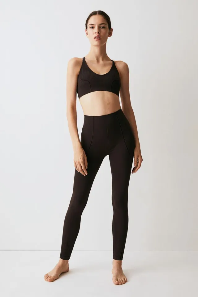 H&M DryMove™ Seamless Sports Leggings