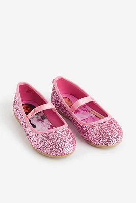 Glittery Ballet Flats