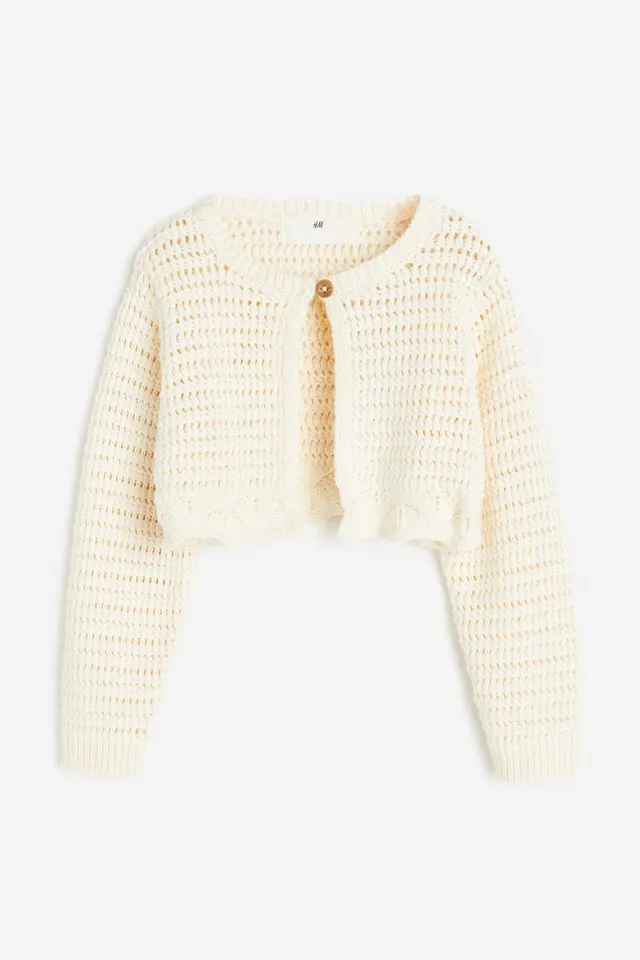 Fine-knit Bolero Sweater