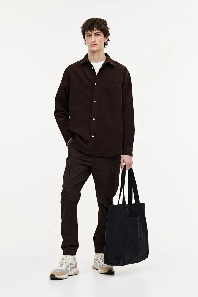 Relaxed Fit Corduroy Shirt