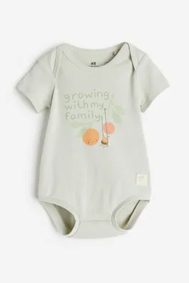 Cotton Jersey Bodysuit
