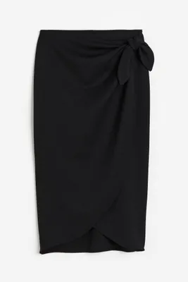 Jersey Wrap Skirt