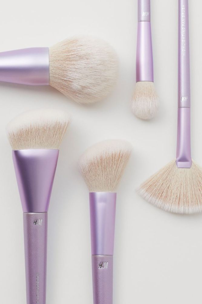 5-pack Facial Makeup Brushes