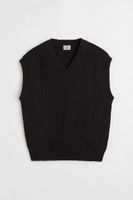 Relaxed Fit Pima Cotton Sweater Vest