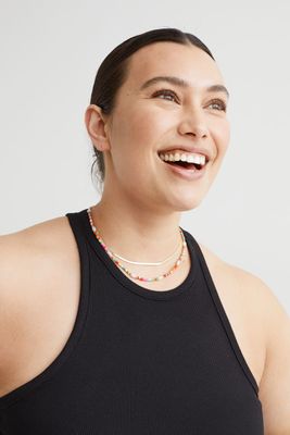 Collier à deux rangs