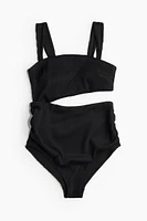 MAMA Padded-cup Cut-out Swimsuit