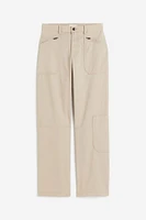 Twill Cargo Pants