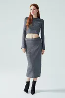 Knit Long-sleeved Top