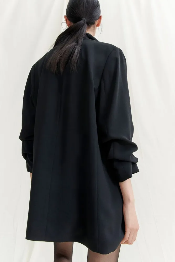 Gathered-sleeve Jacket