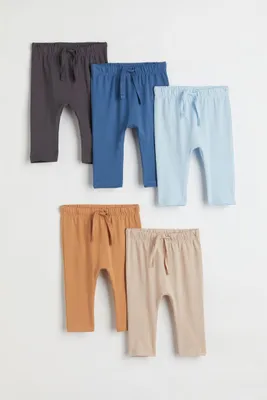 5-pack Cotton Jersey Joggers
