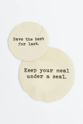 2-pack Reusable Bowl Covers