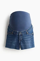 MAMA Denim Shorts