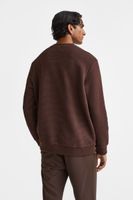 Regular Fit Ribbed Sweatshirt