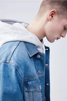 Veste Coupe Décontractée en denim