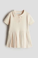 Fine-knit Cotton Dress