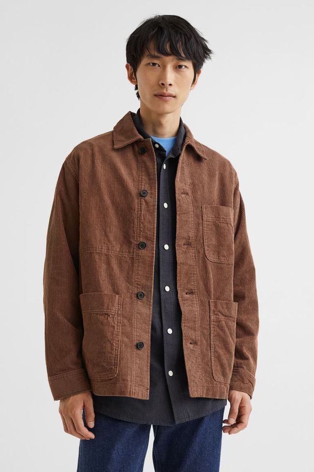 Natural Corduroy Shirt Jacket | Dullest 