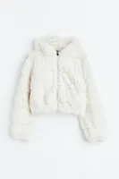 Hooded Fluffy Jacket
