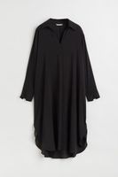 Lyocell-blend Shirt Dress