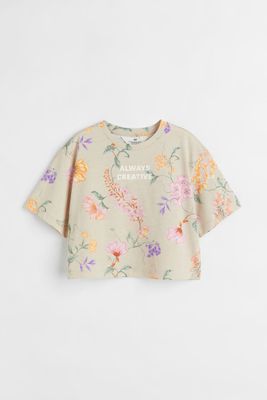 Crop top en coton
