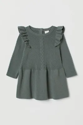 Knit Cotton Dress